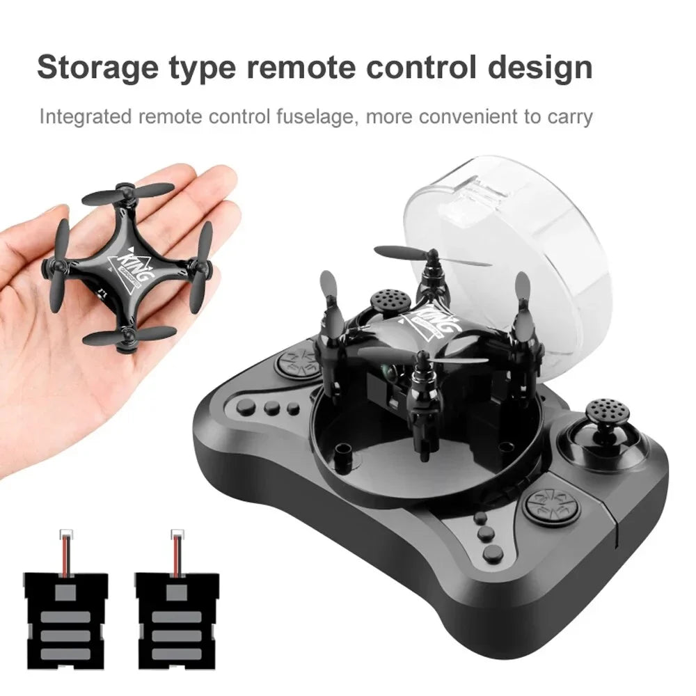One Drones Aircraft Kids,RC for Camera Toys Drone Landing HD With and Gift RC Beginners 2pcs K01 Take-off Quadcopter Click Mini Suitable for Foldable and Batteries,Headless