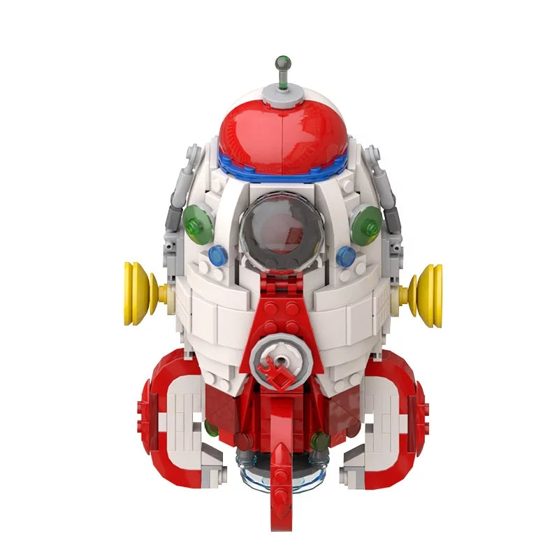 Dolphin 503 Pieces Spacecraft Christmas S.S. Ideal Video Pikmin Puzzle Gifts From Spaceship Halloween Birthday Model Toy Role-playing Game
