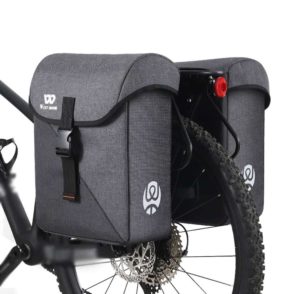 Accessory Large Luggage Lixada Utility Carriers Bag Rear Capacity Bike 35L Seats Trunk Riding Double