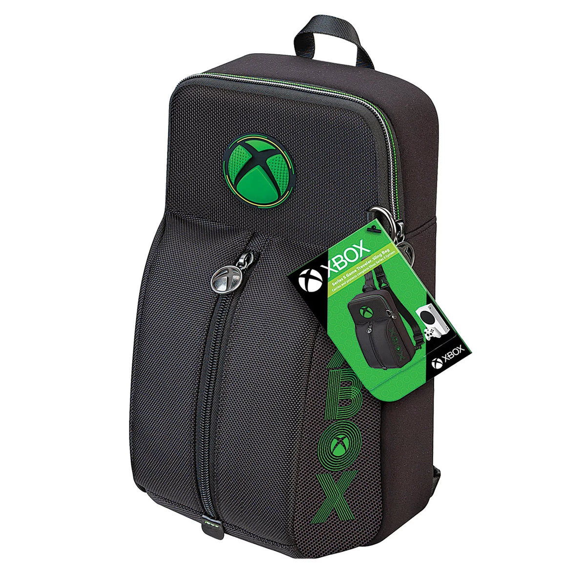Traveler S RDS Case XBOX Series Game Black-Green, Video Sling Bag Carrying