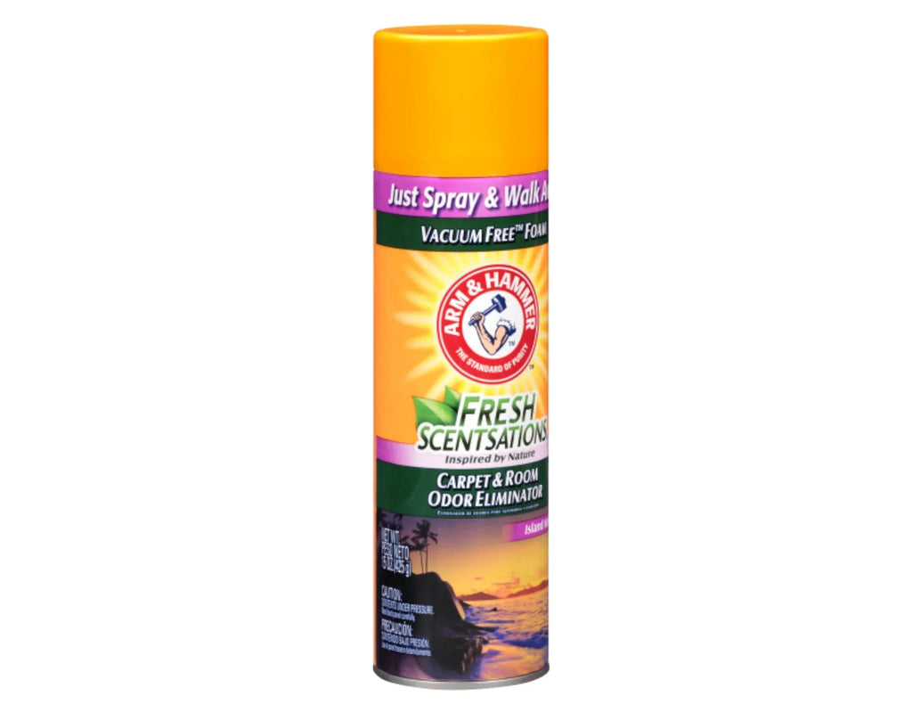 Ounce Free 15 Arm Odor Scentsations Fresh Pack Room Vacuum Foam, & Carpet Mist Scent, 5 Eliminator Hammer & - Island
