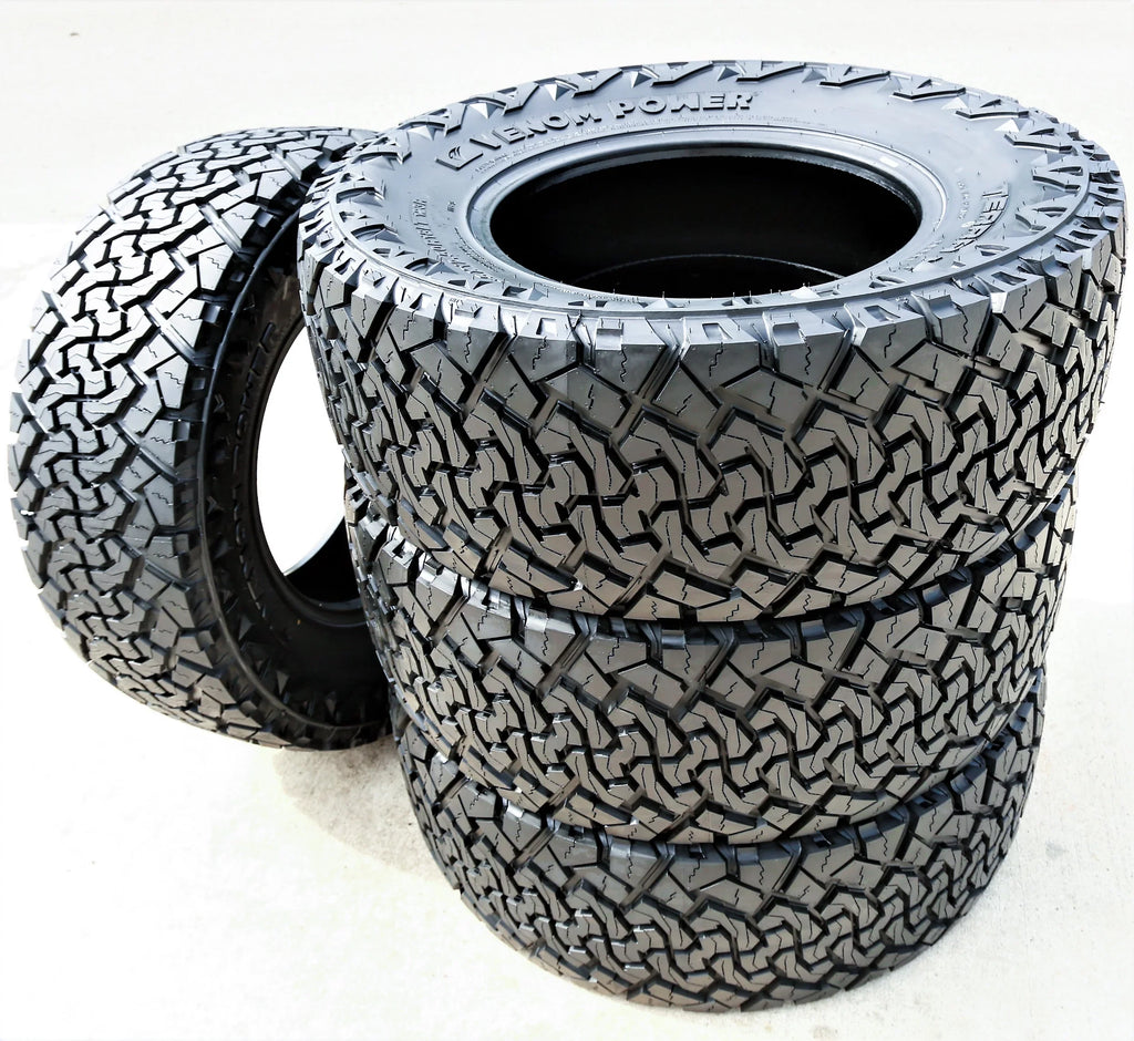 Pair LT Terrain Tires (TWO) Hunter Extreme of Power Ply Venom X/T Load Terra 2 XT 35X12.50R18 10 E