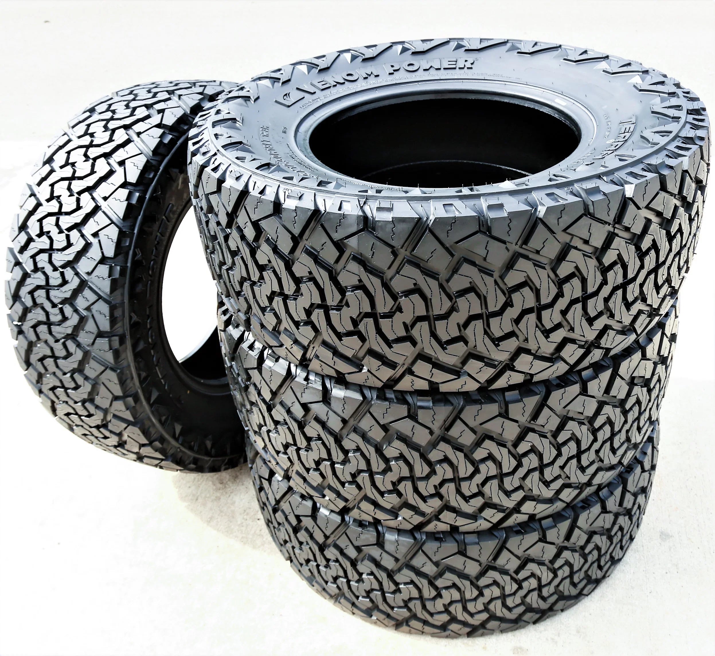 Pair LT Terrain Tires (TWO) Hunter Extreme of Power Ply Venom X/T Load Terra 2 XT 35X12.50R18 10 E