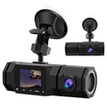 Car, Vision Dash with G-Sensor, Recording, Driving Cam, Interior Dual TSV Night Recorder Taxi Camera Loop Dual FHD 1080P for Front Mode Dashcam, IR Dash Parking
