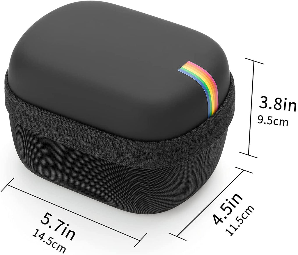 Bag Hard for Polaroid Mini Travel Go Case Portable Cover Storage Camera (9035), Carry (Black) Instant Organizer