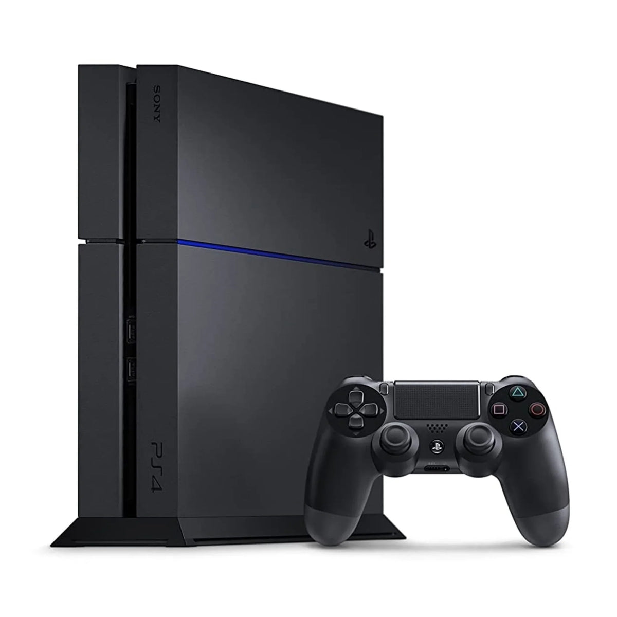 PS4 CUH-1215A System, Matte Black 4 500GB Original PlayStation Pre-Owned