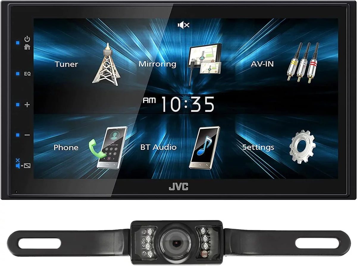 License Multimedia KW-M150BT JVC Camera Receiver Digital Backup Plate