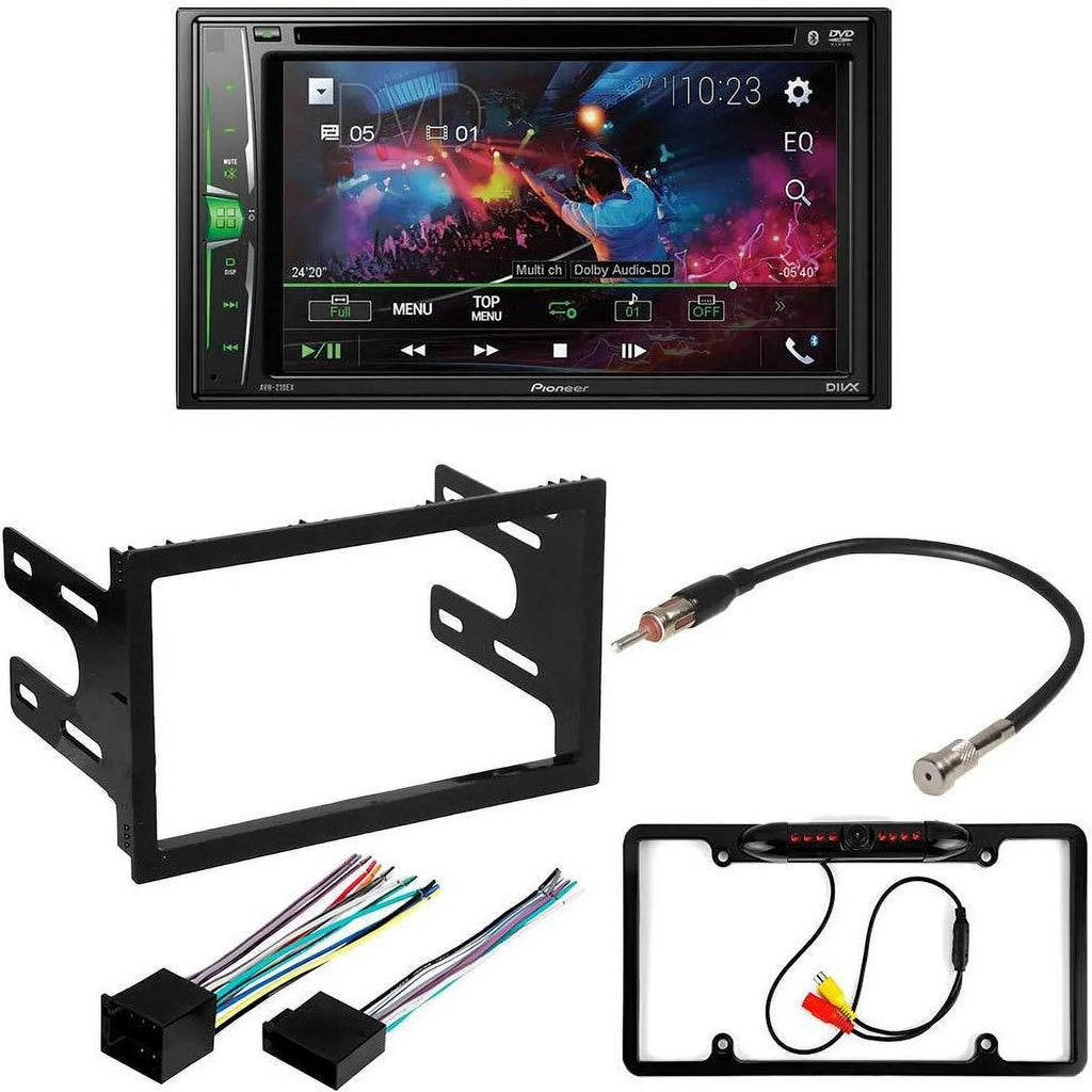DVD/CD Car Camera/Installation for Volkswagen Stereo Receiver DIN Passat Bluetooth/Backup AM/FM KIT4976 Digital 1998-1999 Kit/in-Dash with 6.2" Media W/ Double Pioneer Bundle AVH-241EX Touchscreen