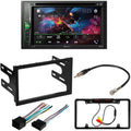 DVD/CD Car Camera/Installation for Volkswagen Stereo Receiver DIN Passat Bluetooth/Backup AM/FM KIT4976 Digital 1998-1999 Kit/in-Dash with 6.2" Media W/ Double Pioneer Bundle AVH-241EX Touchscreen