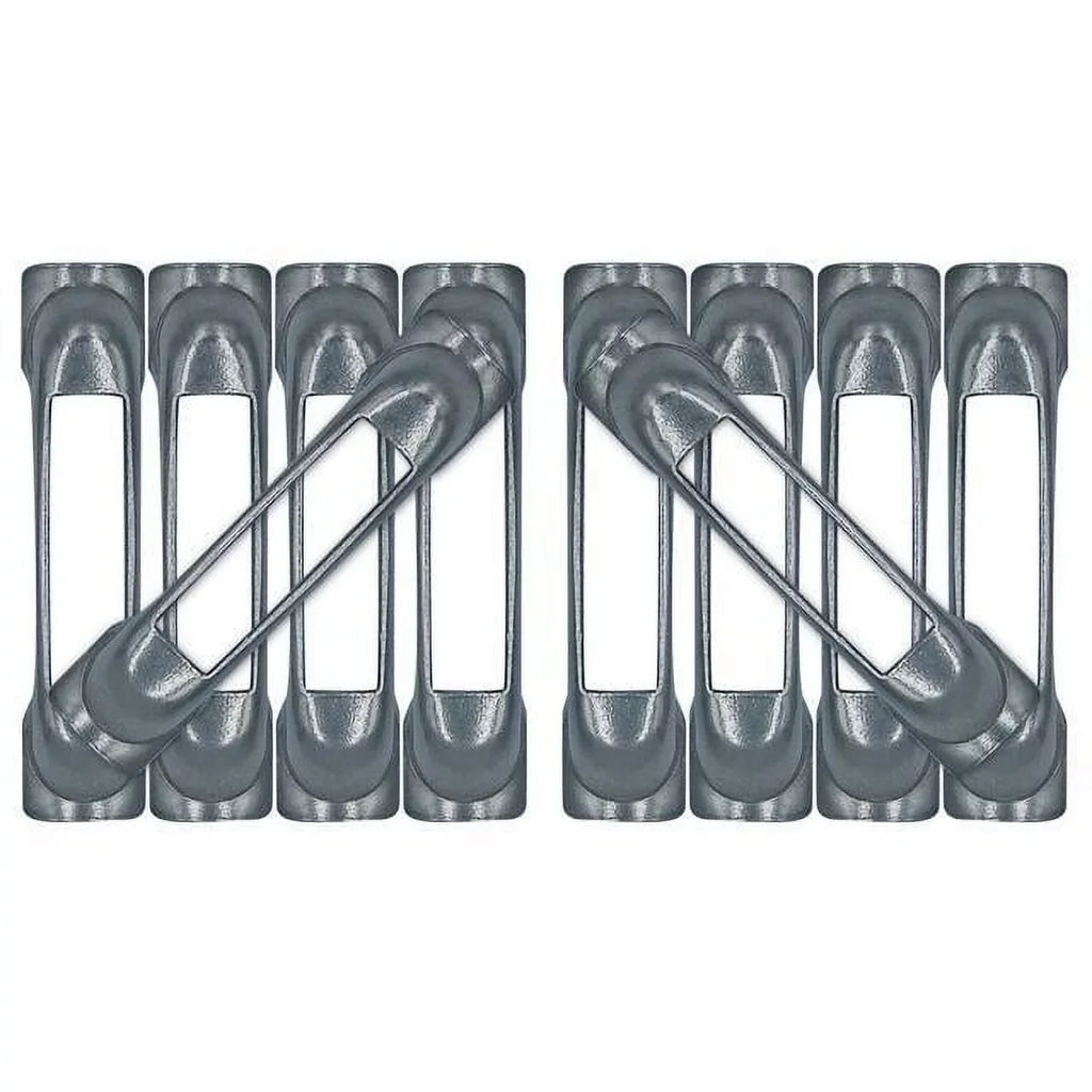Unfinished (zinc Trailers Single 10-Pack Anchor Pickups, Contoured Weld-On E-Track for protection), Logistic Trucks, Strap rust SNAP-LOC Tie-Down