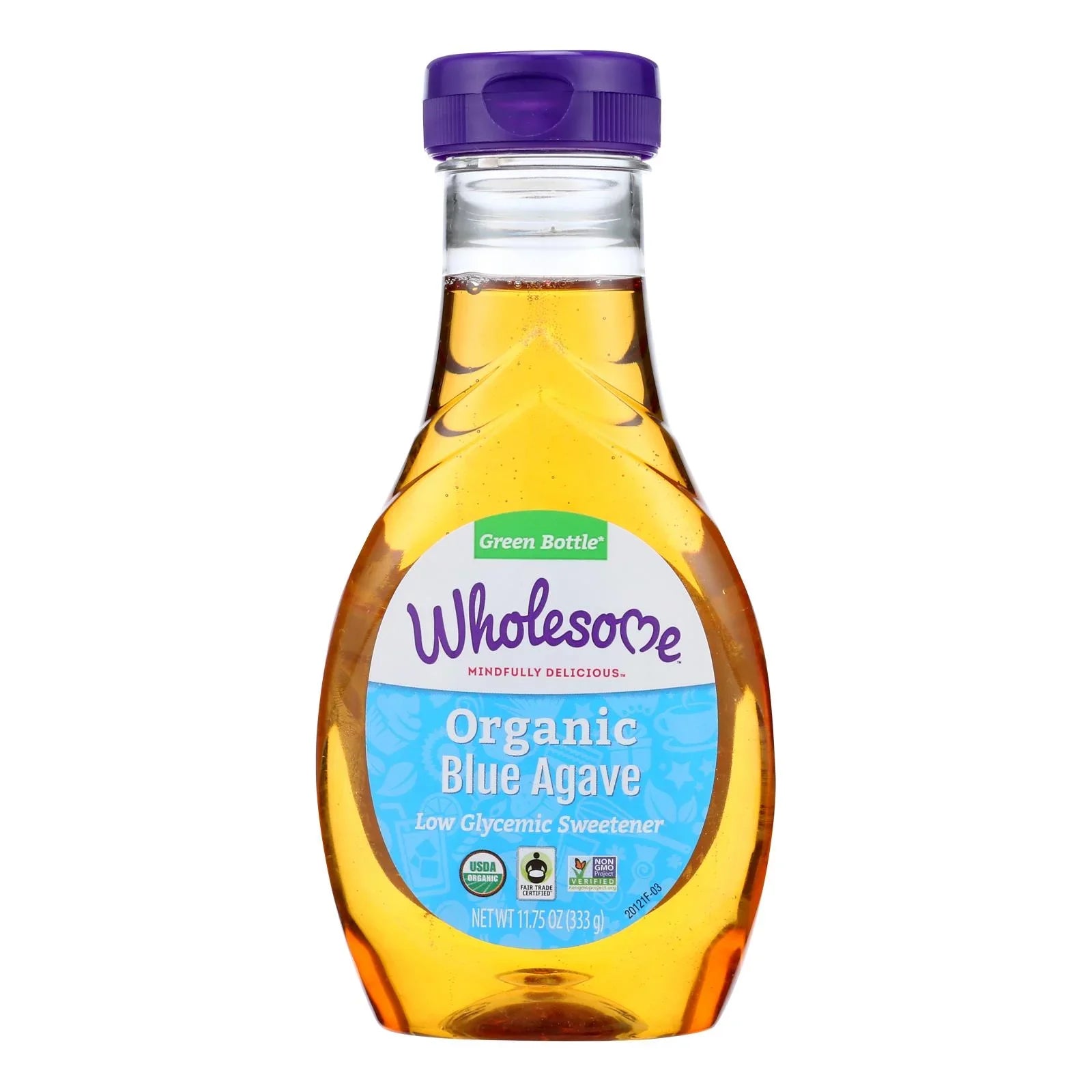 Blue Wholesome Of Case - 11.75 Organic - 6 Sweeteners - Agave Oz