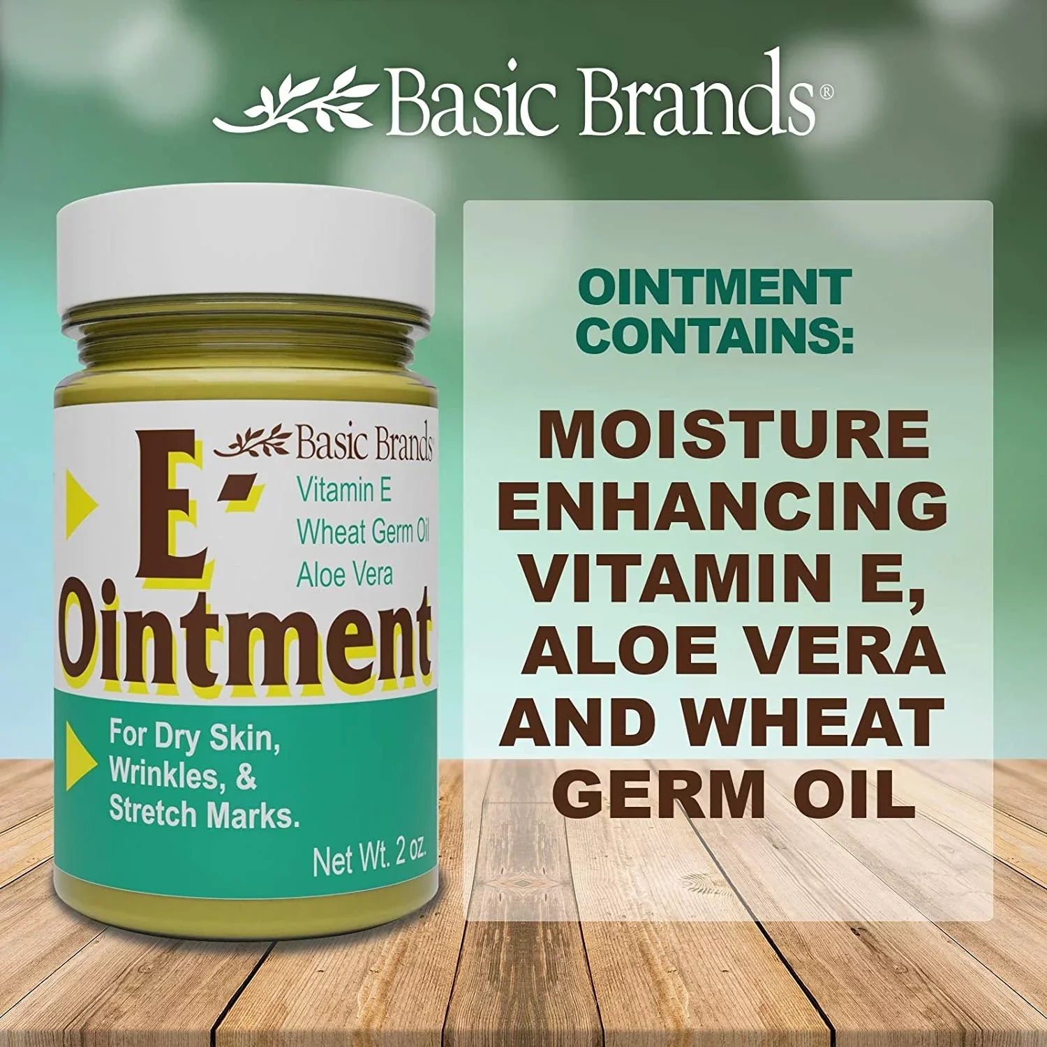 Wheat Pack Basic 2 Dry Aloe Skin, for Marks Vera & oz Stretch 3 Oil Germ E-Ointment Organics Wrinkles,