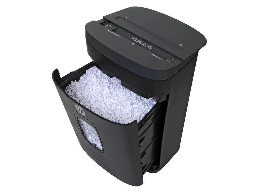 Paper, - Card, Cool 12 Run Paper 8.75" Envelope gal Wastebin Pass Minute 40 Shredder Cut Staples, 5 Micro shredding Per - Time for Time - - Royal Minute MC125 - Credit Throat 5 Capacity Down - -