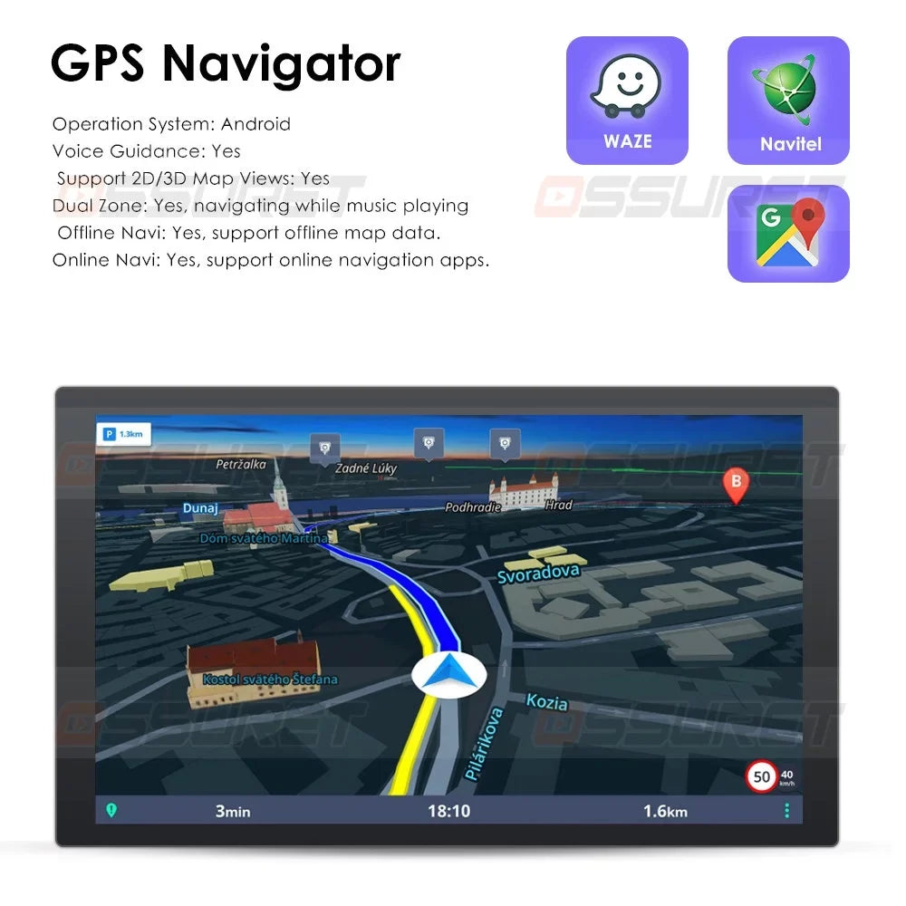 2012 12 2+32GB For 2010 Mitsubishi Car Radio 2008 2007 2009 Wifi Navigation Stereo Android GPS Lancer CarPlay Player 2011