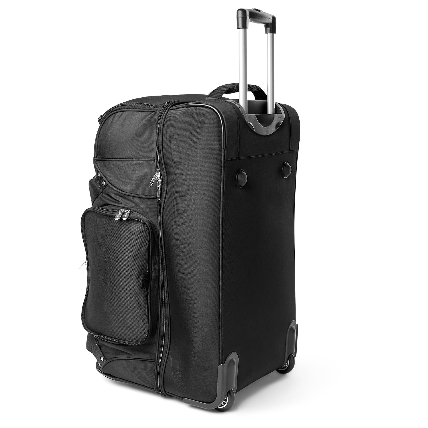 2-Wheel Bag Bottom Black Badgers Rolling 27'' Wisconsin Drop Duffel MOJO
