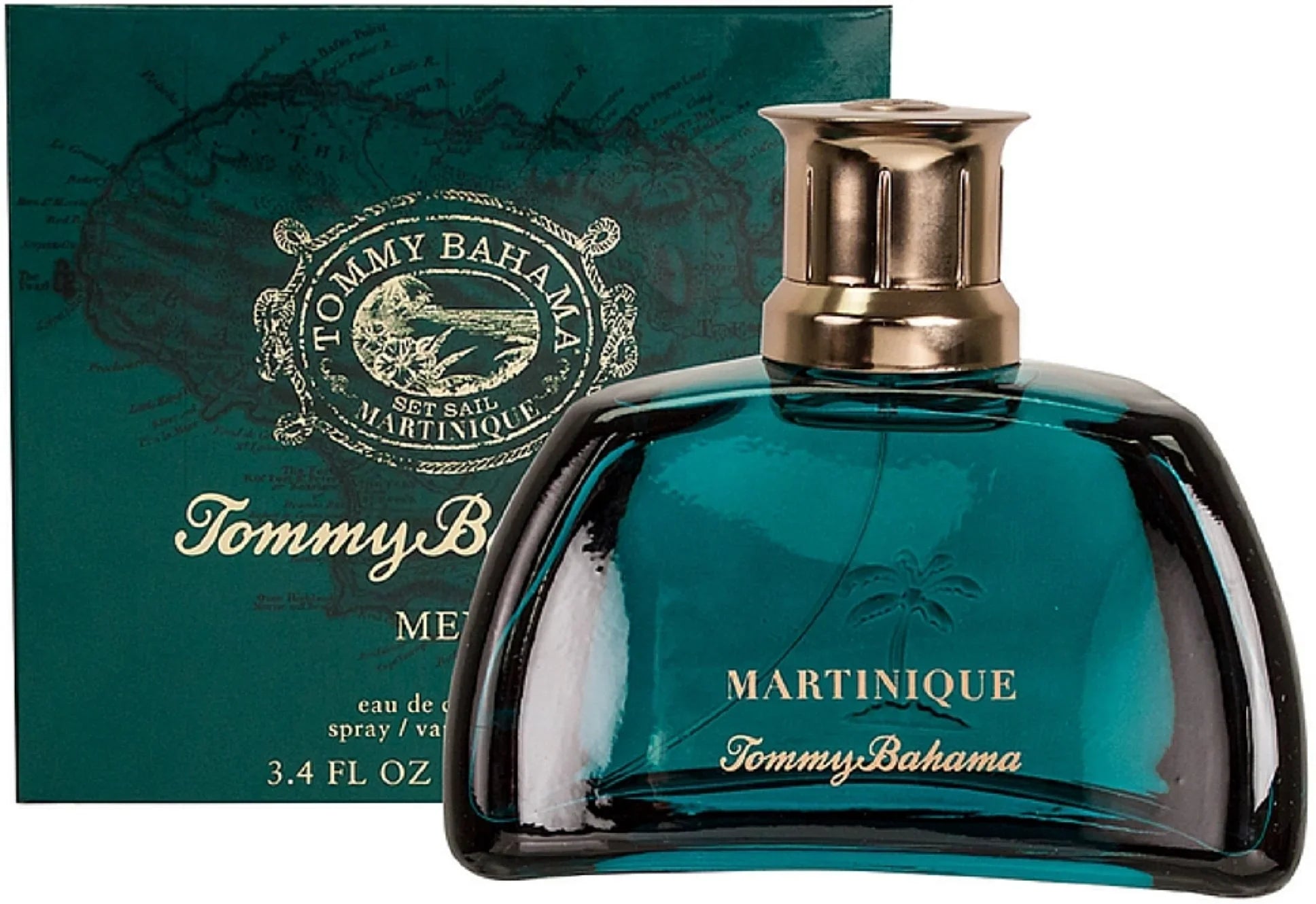 Tommy Bahama for (Pack oz De Cologne of 3.40 Martinique Set Sail Spray Eau 3) Men