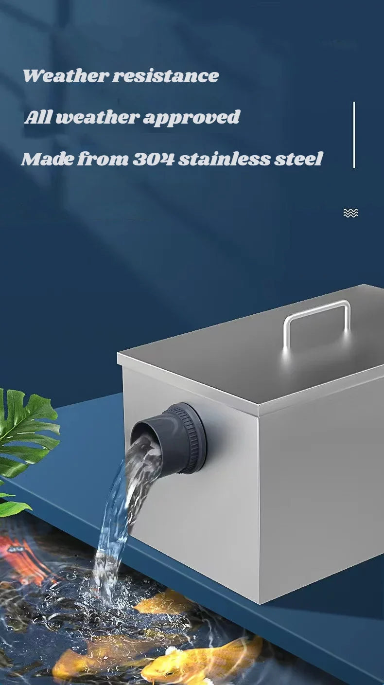filter Koi pond Courtyard tank breeding UV disinfection