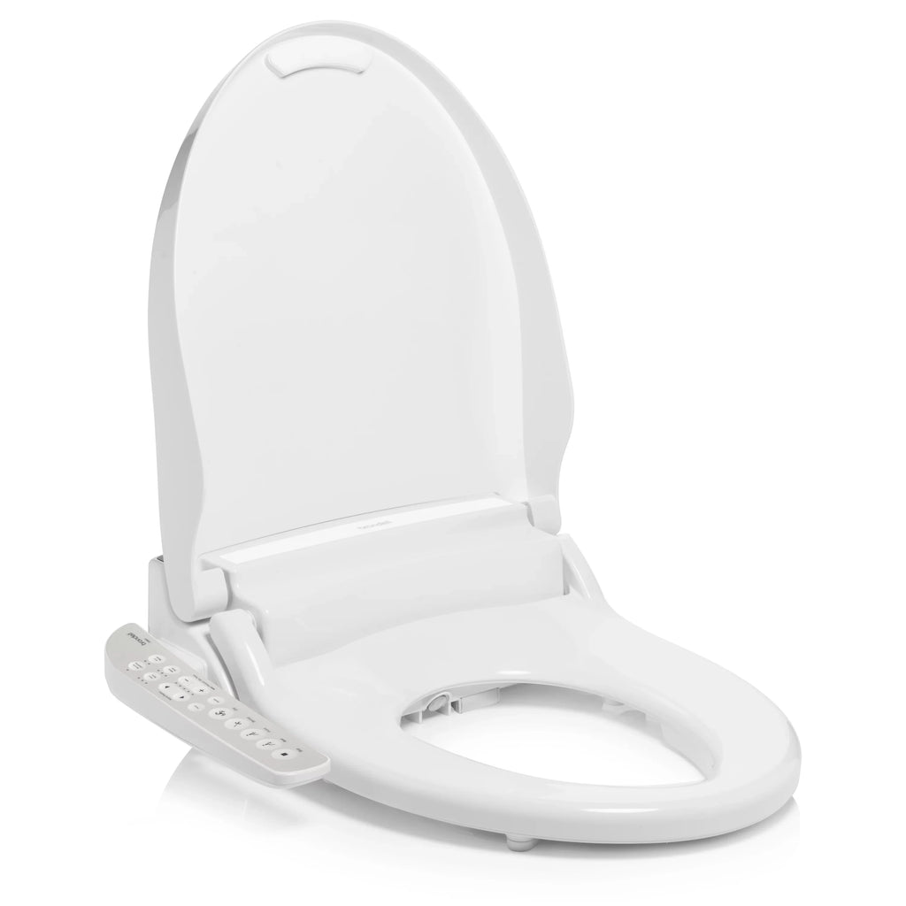 Swash Brondell Deodorizer, Dryer White Bidet and Sidearm DR801 Select Air Round Warm with Seat