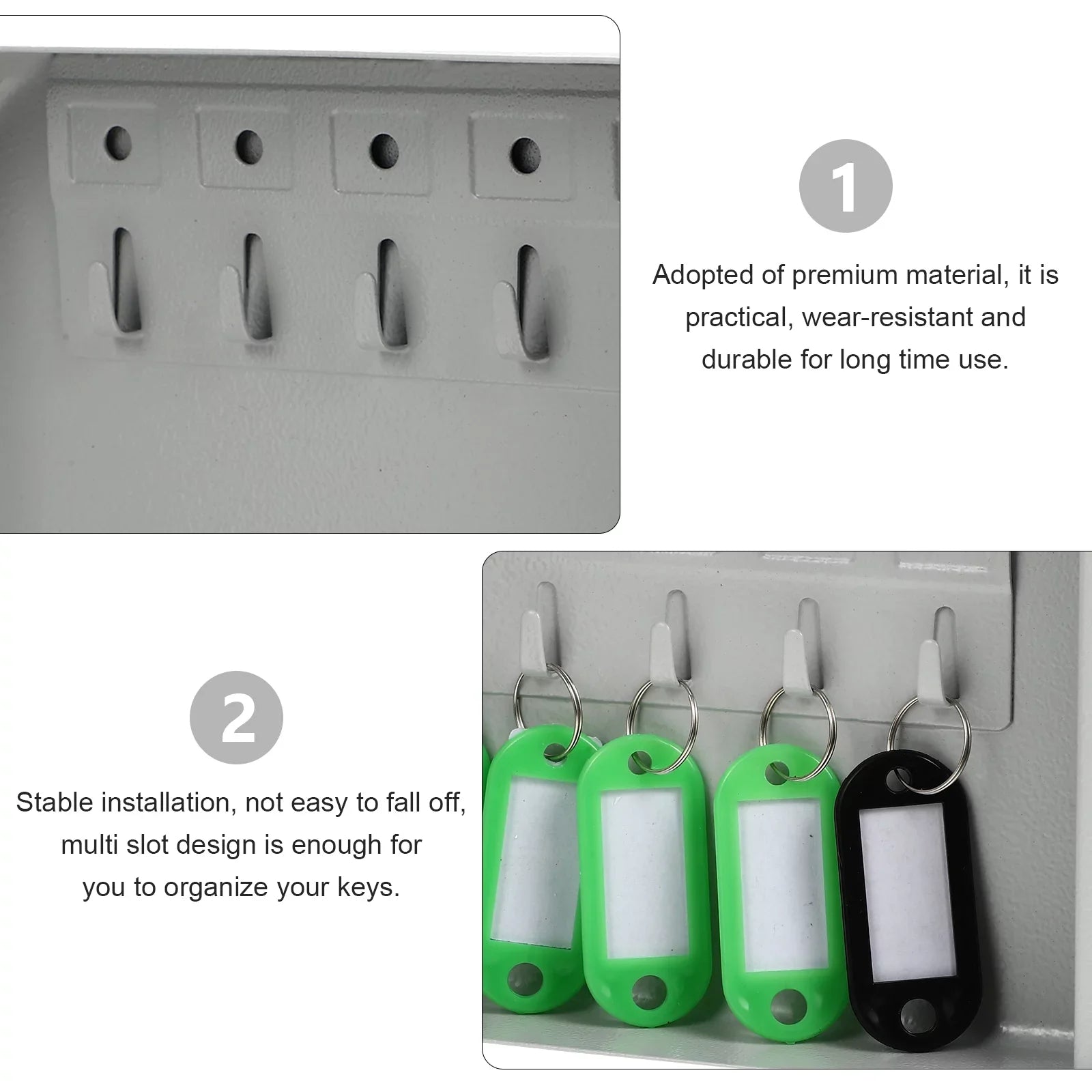Storage Safe Organizer Wall Key Box Etereauty Security Mount Lock Hanging Locking Management Holder Car Case Cabinet