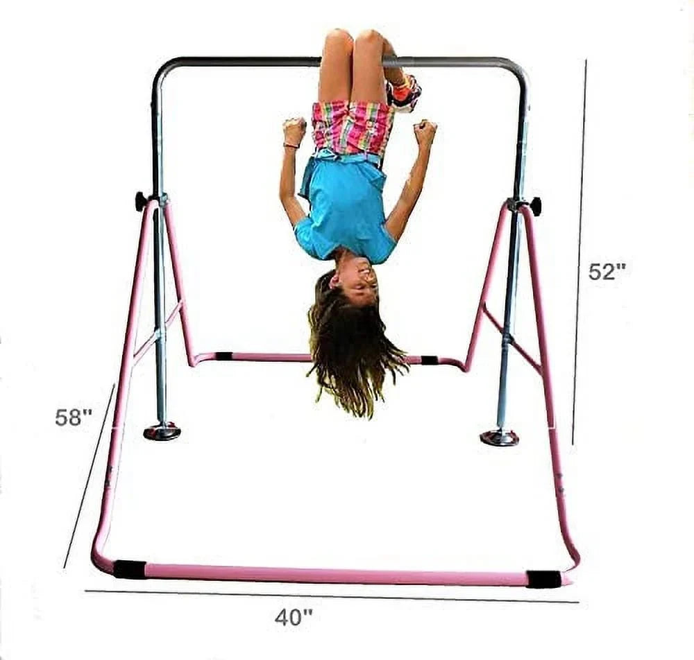 Bars for Bars Folding Climbing Horizontal Balance Junior Playground Expandable Height Kids Gymnasts Gymnastics JungleKids Children Child Training Adjustable Monkey Kip Tower Bar Training Bars Bar Gym