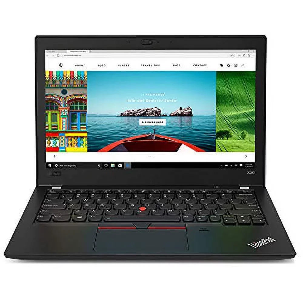 Intel Laptop 256GB RAM, 8GB Win10 Pro, Thinkpad i5-8350U, Multi-Touch 12.5-inch (20KF-0022US) X280 Black 1920x1080, SSD,