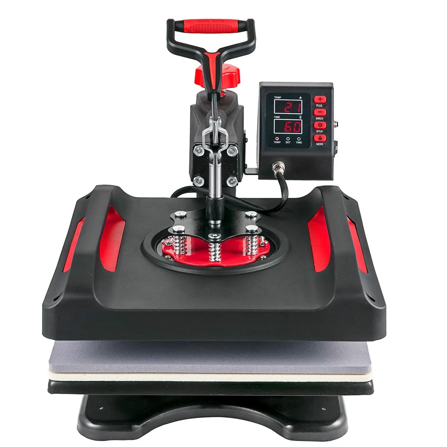 Inches Red Swing Control Transfer Printer 360 Sublimation 8 Precise Digital Pillow, 15 Away 15 Canvas Machine Press Bag, Printer, for x Heat 1, Printing, Banner Vinyl in LCD T-Shirts, Transfer