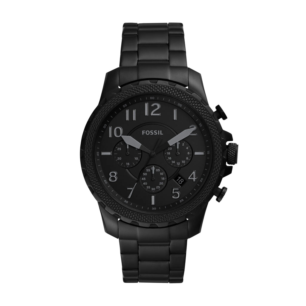Watch Fossil Chronograph Black FS5603 Steel Stainless Bowman Men's
