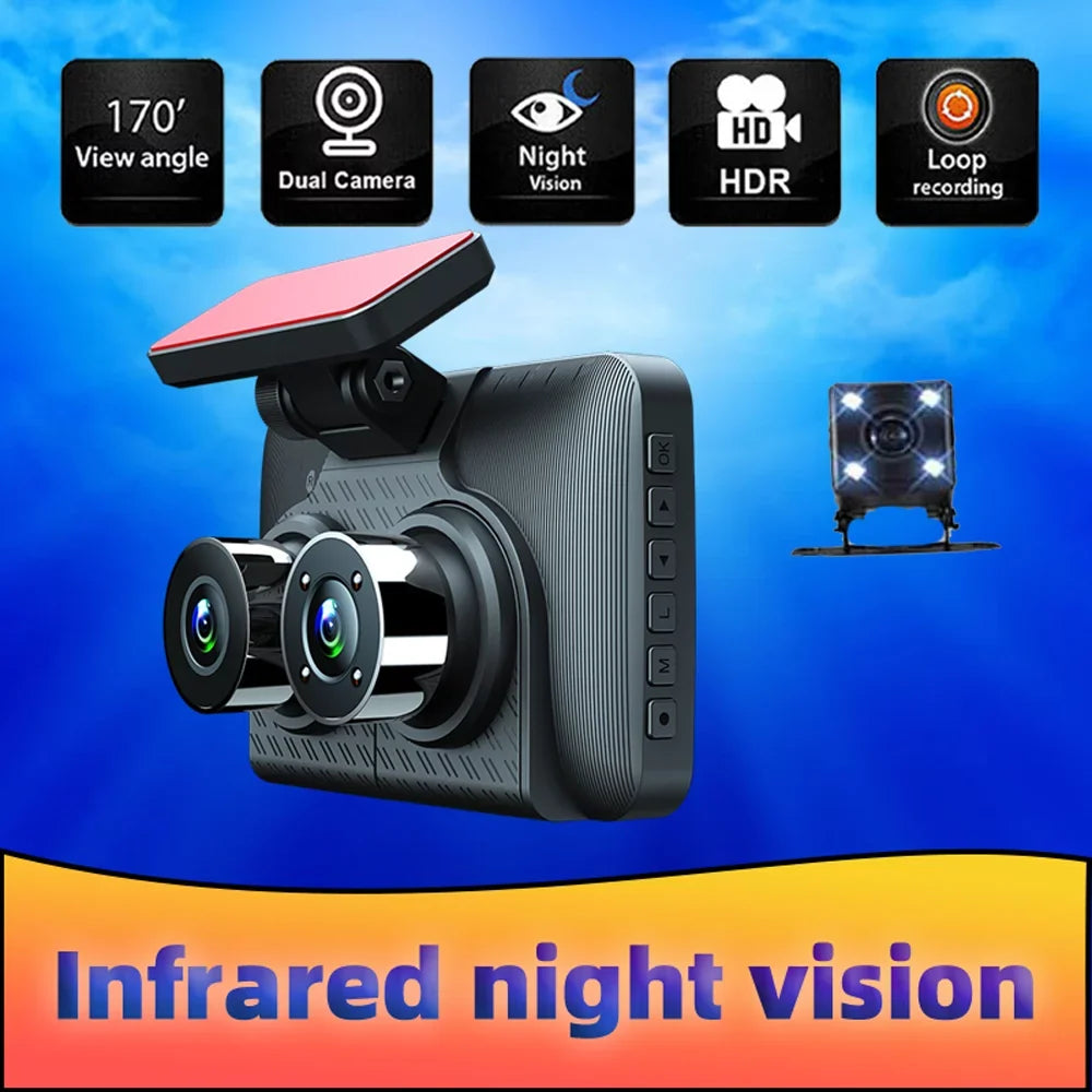 Recorder Auto Mirror 4in Safety Car Camcorder, Recording Video Apexeon Dash Clear Cam, Car Driving Rearview