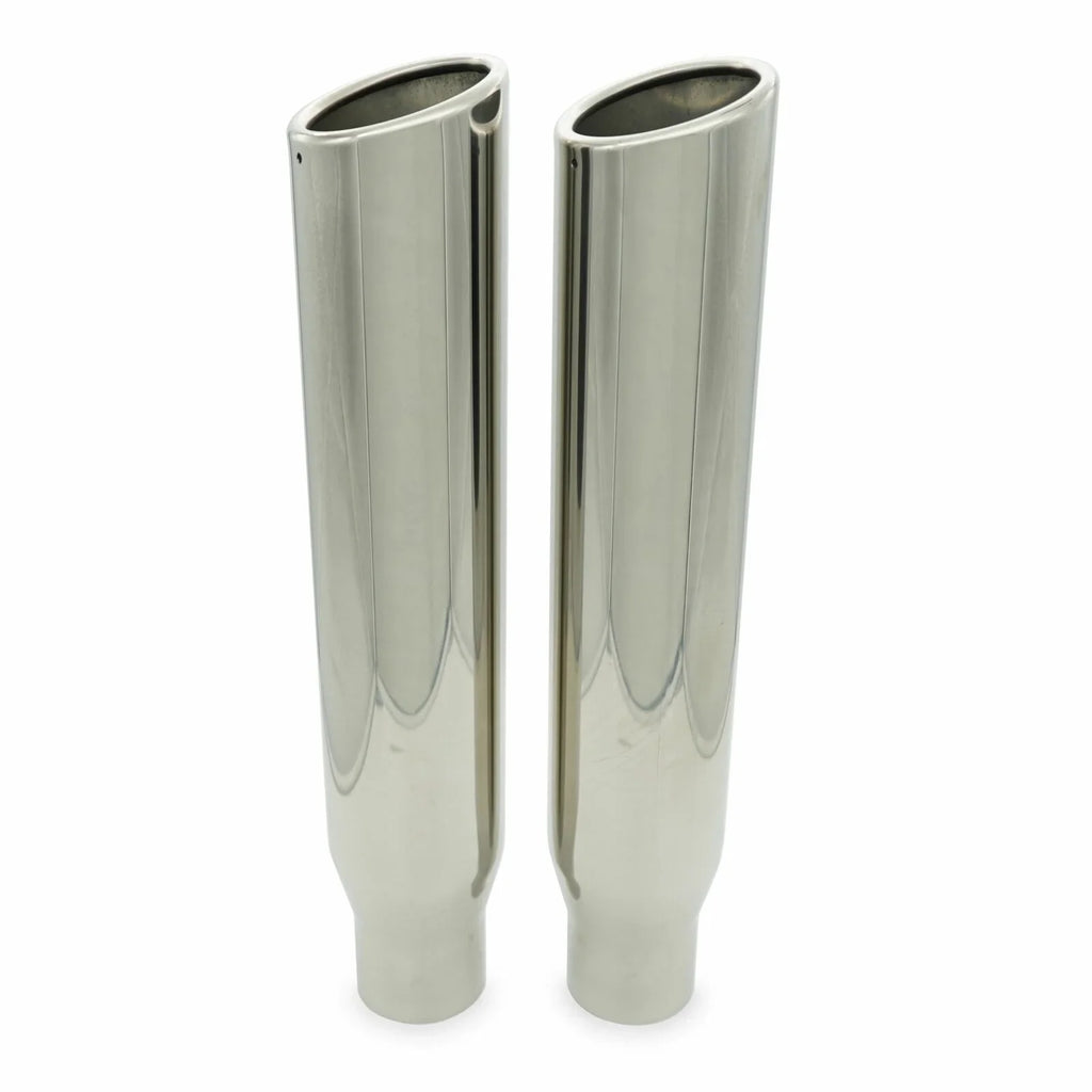 80-86 Flowmaster RC Super Kit Exhaust 40 2.5" Dual Rear F-Series Tips Exit