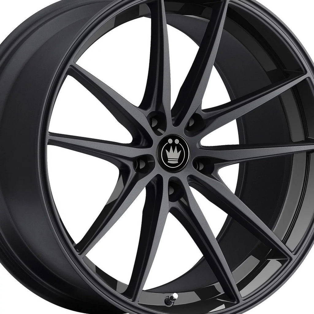 16x7.5 Wheel 37B Konig Oversteer 5x100 +45et Black Gloss