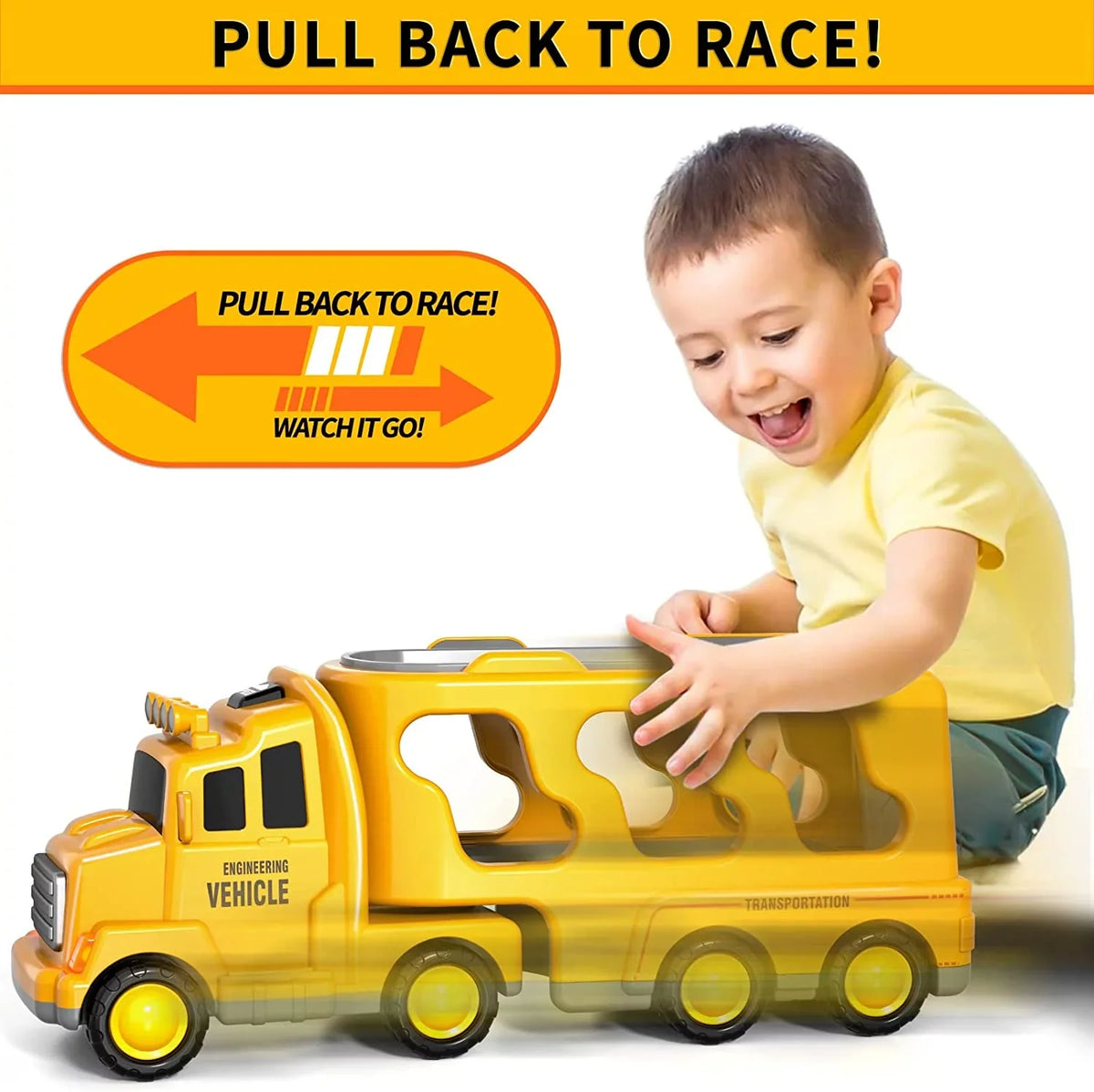 Girls Age for Birthday Toddler Old 5-in-1 Car Boys Toy Truck for Toddlers 1-3 PayUSD Friction Construction 5 Christmas Gifts for Power Truck Carrier 4 3-5 Toys 3-9 Year Toys for Vehicle 3 Kids 6