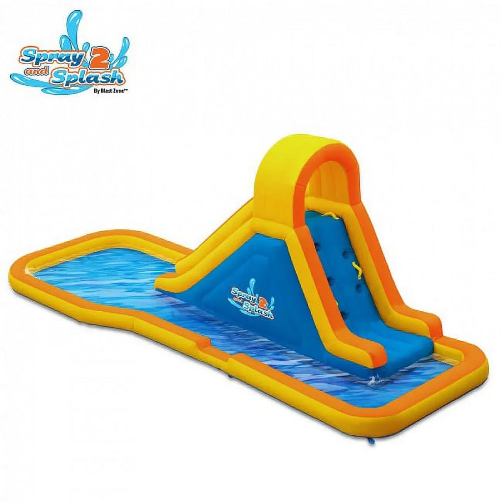 2 Inflatable W Zone Spray Area Splash Slide N Splash liquid Blast