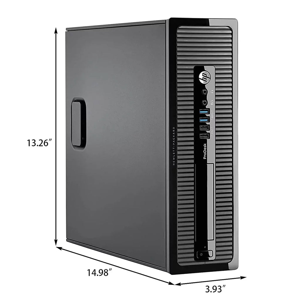 Dual Core 3.4Ghz HP Hard Operating 250GB No PC 4GB Computer System Drive 400-G1 Desktop
