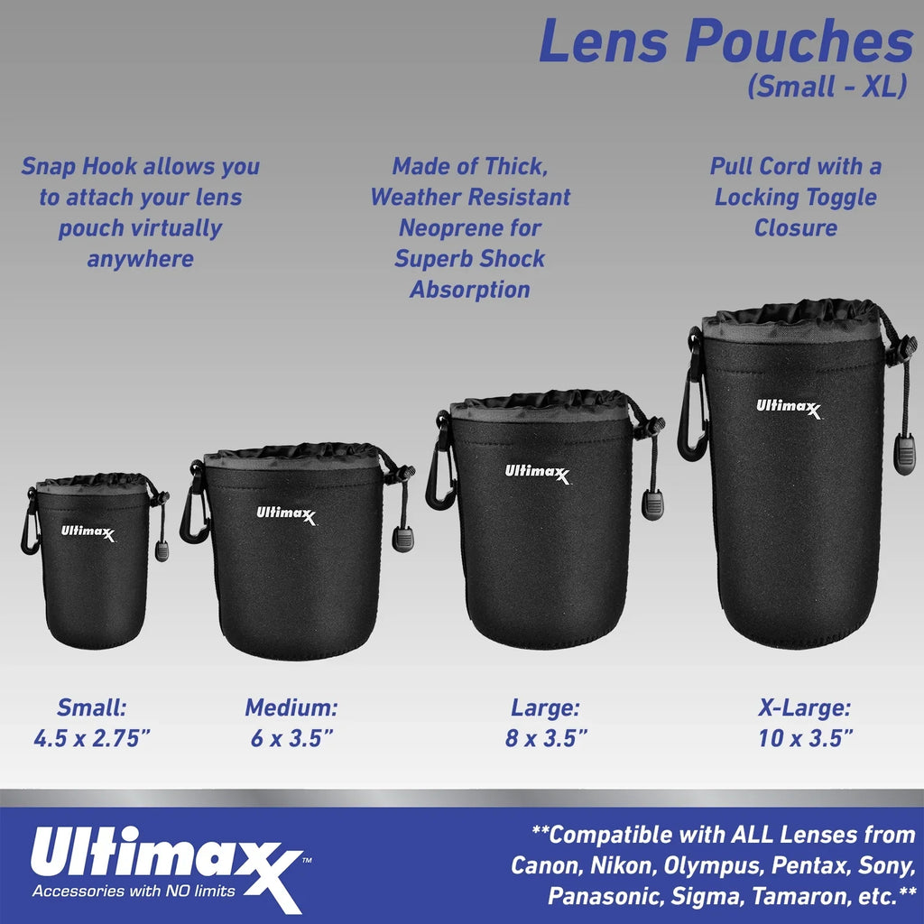 Pouch, Ultimaxx & Protective Lumix f/4-5.6 Filter UV Essential Lens Bundle Bundle) 14-28mm Includes: (15pc Lens More Panasonic - liquid-Resistant S Macro