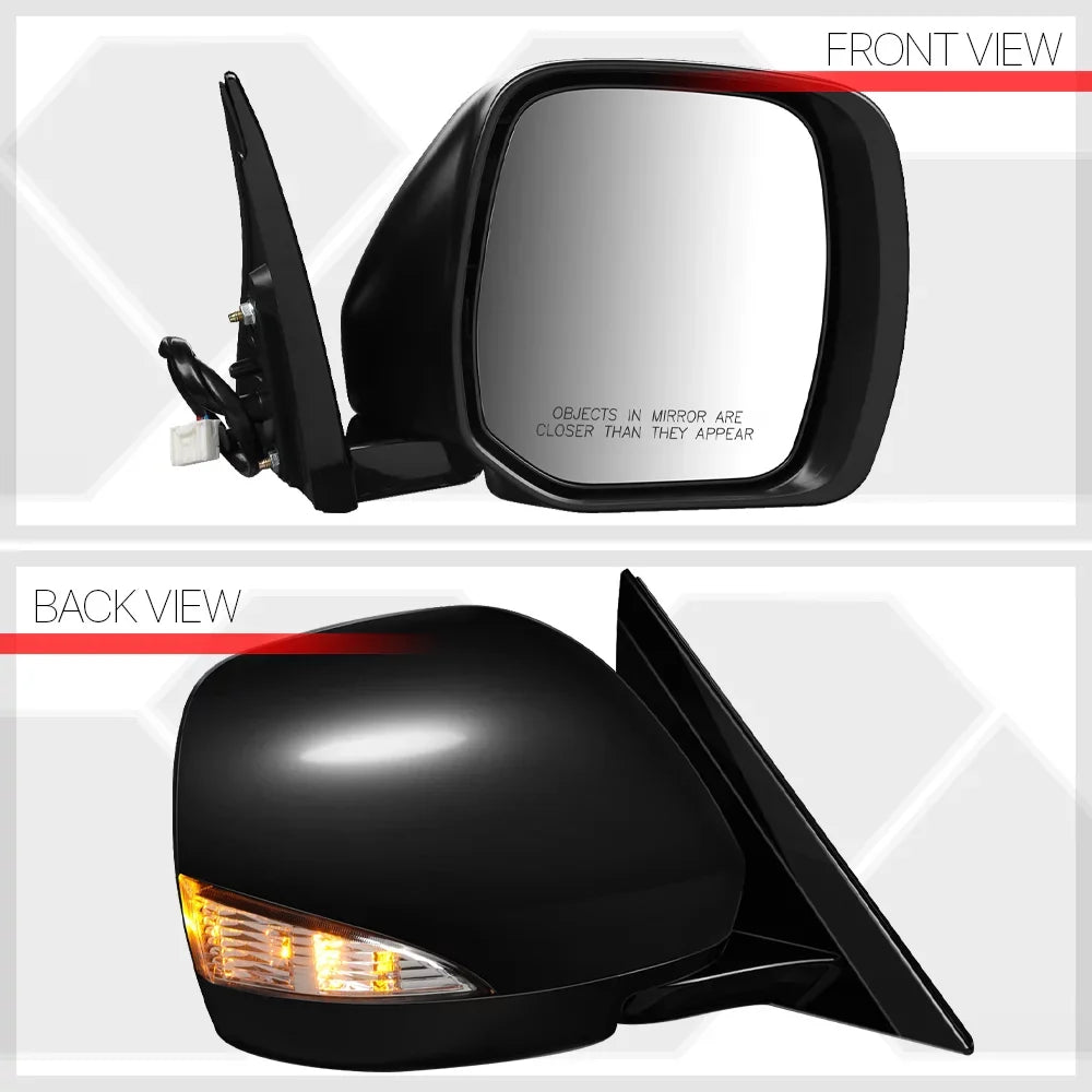Sv Rear For Door Operated Passenger Signal Nissan 18 Right 2017-2018 with Heated+Power Turn 17 Espejos Door Armada Mirror Side View