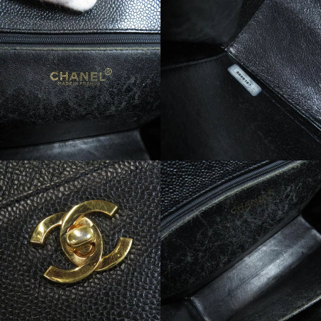 Pre-Owned Skin COCO Caviar Handbag MARK Ladies (Good)