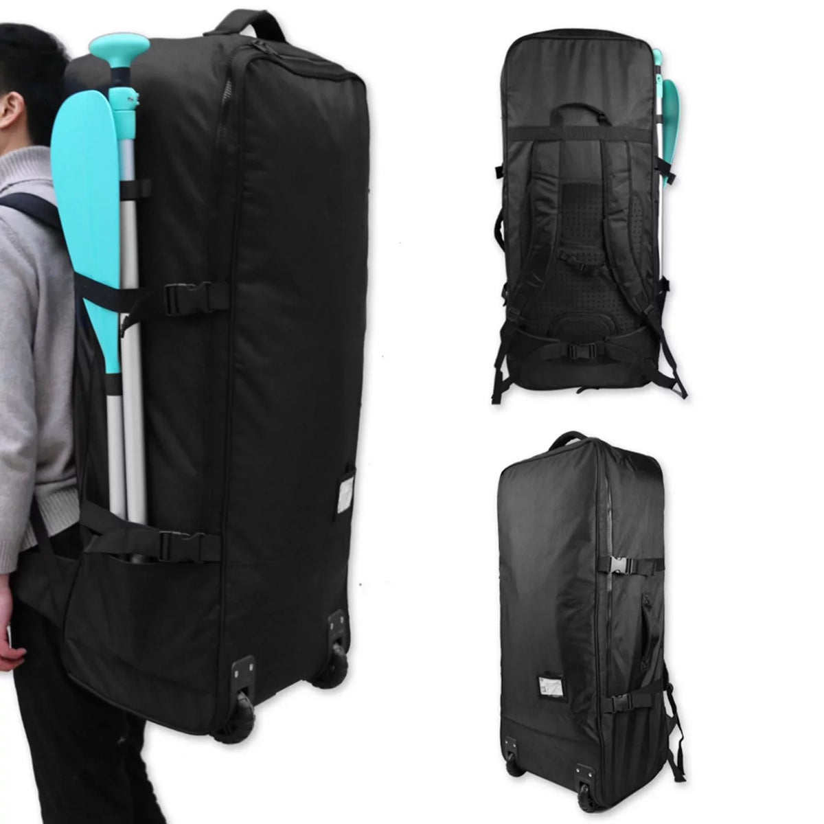 Stand Zipper Accessories with up Inflatable Backpack, Lightweight Paddleboard