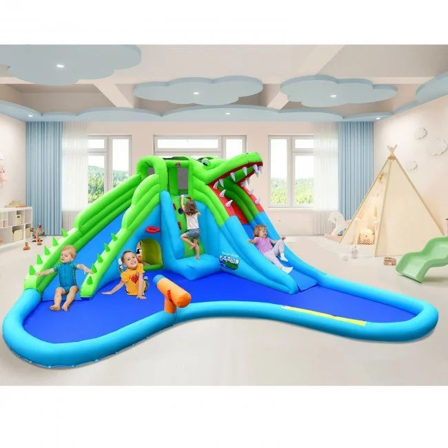 Bounce Splashing Pool with 7 1 in House Inflatable