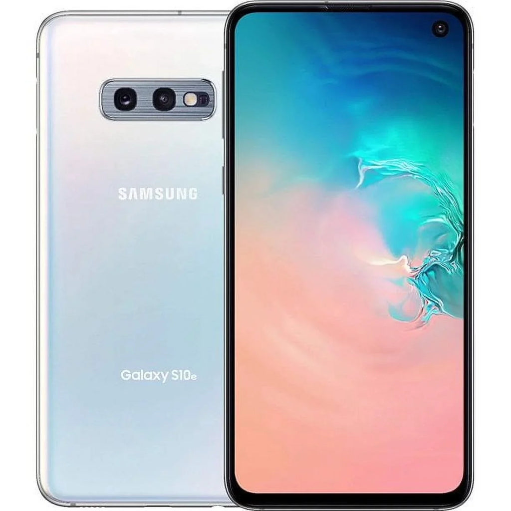 Unlocked Pre-Owned S10e 128GB Prism Factory - Galaxy Smartphone (Refurbished: Seller Good) SM-G970U White