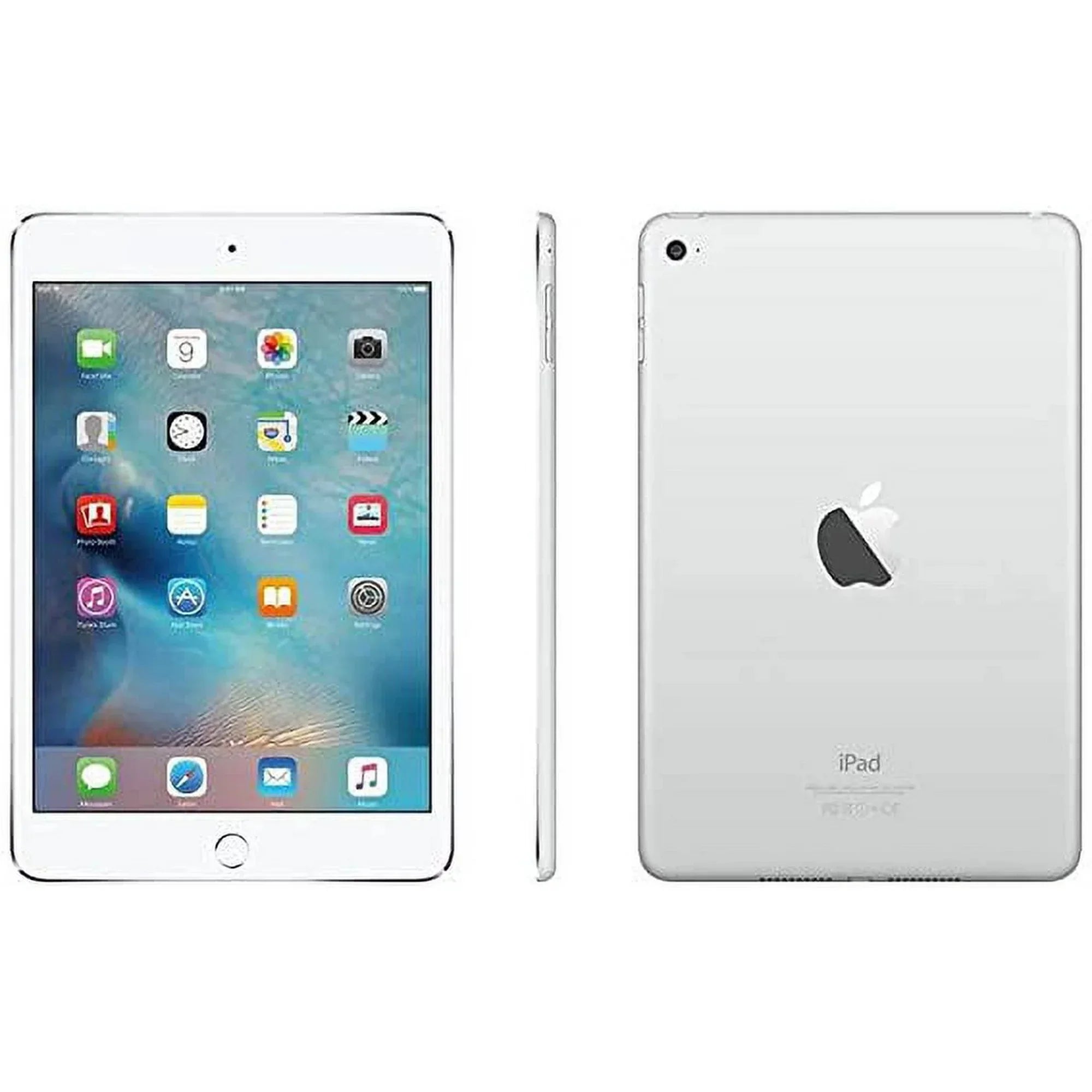 A8 4th 2GB Restored Storage - - Ipad 128GB Wifi Generation RAM Silver - Mini 7.9" -