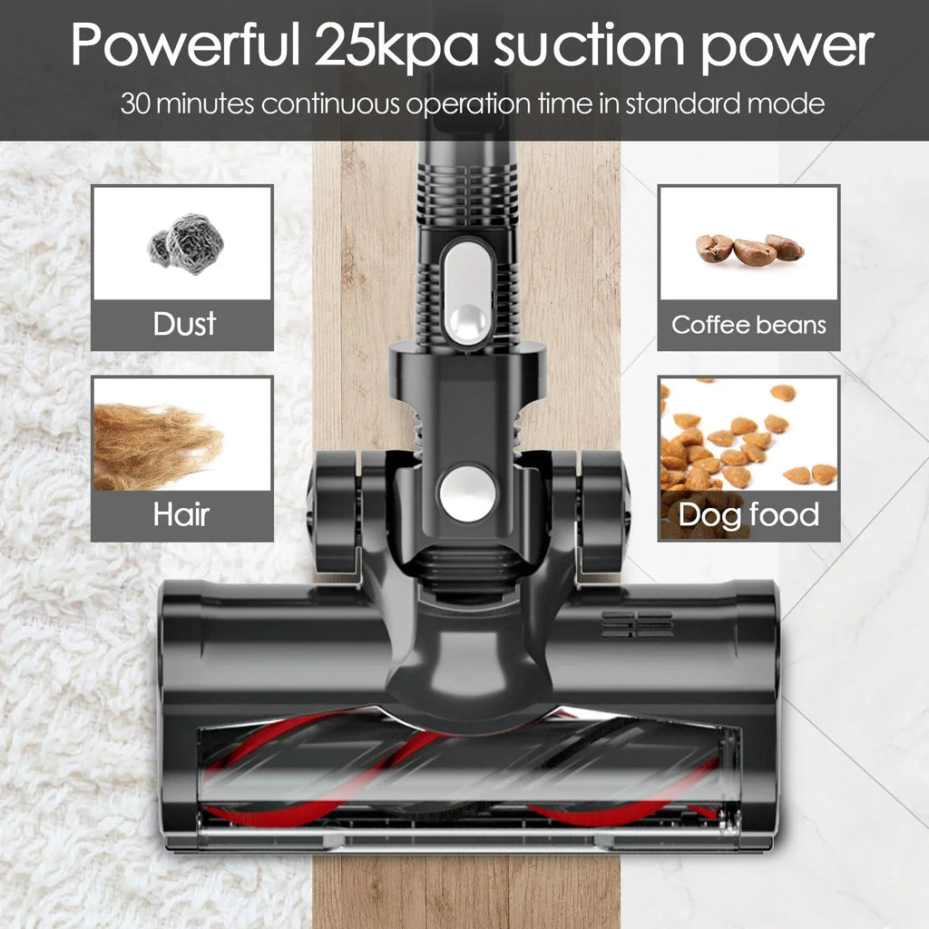 Stick MOOSOO Vacuum Lightweight Vacuum Cordless 4-in-1 Cleaner