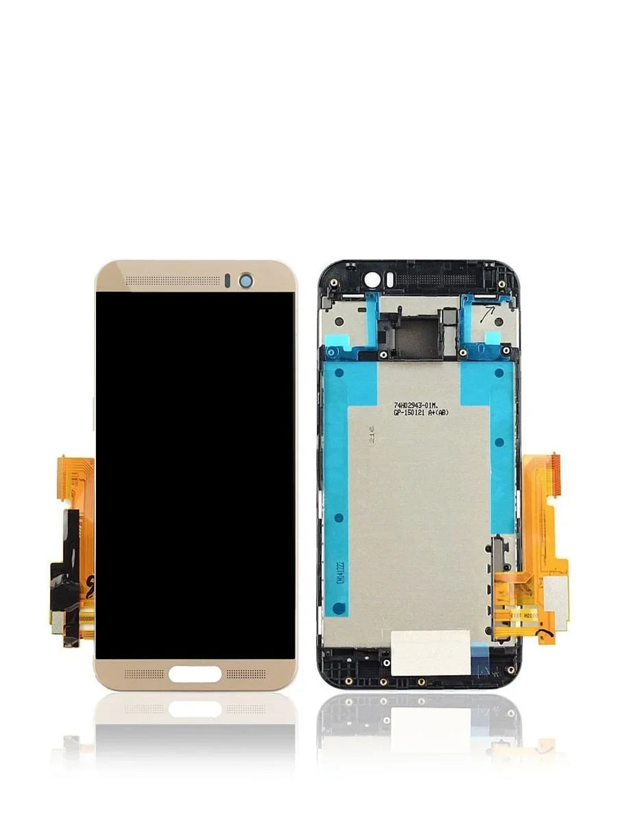 Frame (Gold) Assembly For HTC LCD M9 Plus Replacement With Compatible