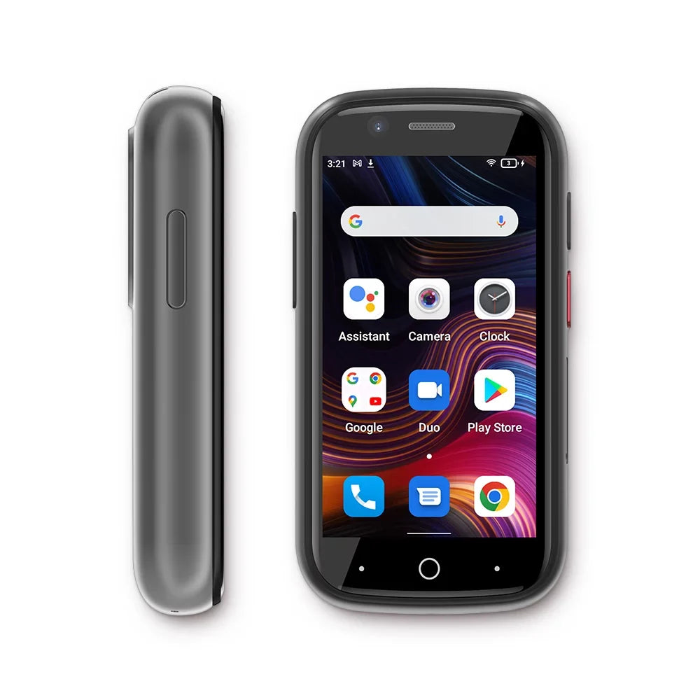 a Android 2E, Unlocked for Phone Mini Silver 4G Smartphone 12 Choice Jelly New Unihertz