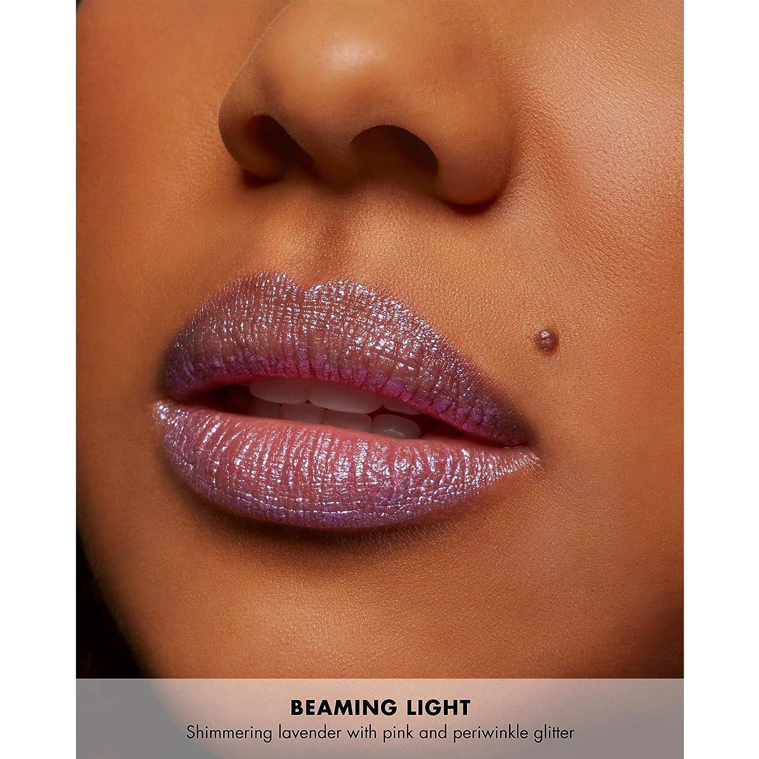 with Lip Glitter Lip Finish Beaming Cruelty-Free Light Topper - Milani a Lights (.15 Shimmering Ounce) Topping Hypnotic