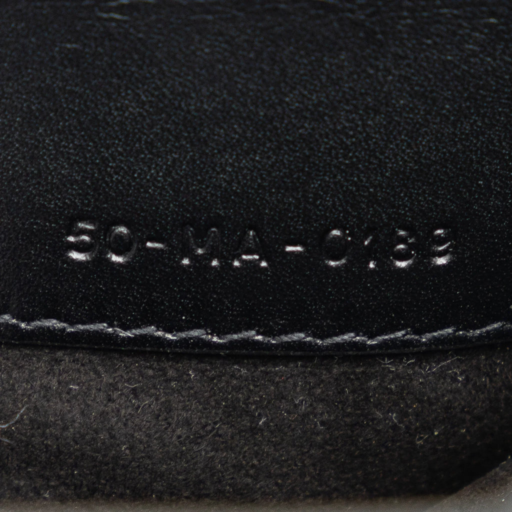 Pre-Owned Bag Unisex Calf Saddle Dior Leather Authenticated Belt Black (Good)