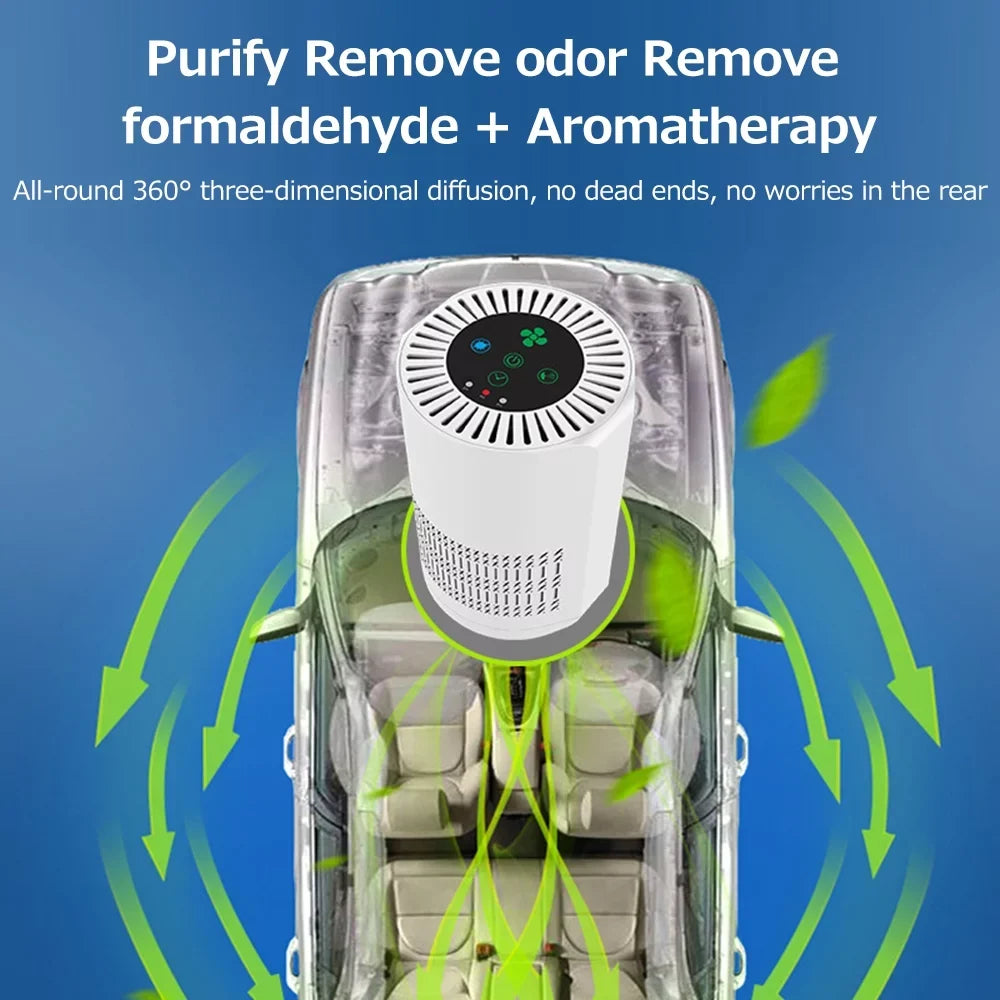 Diffuser Repellent 360° Ion Mosquito Deodorizer Tomfoto Indoor Multifunctional 100mg/h Pet Mini Purifier Household Desktop Negative Aroma Machine Vehicle Air