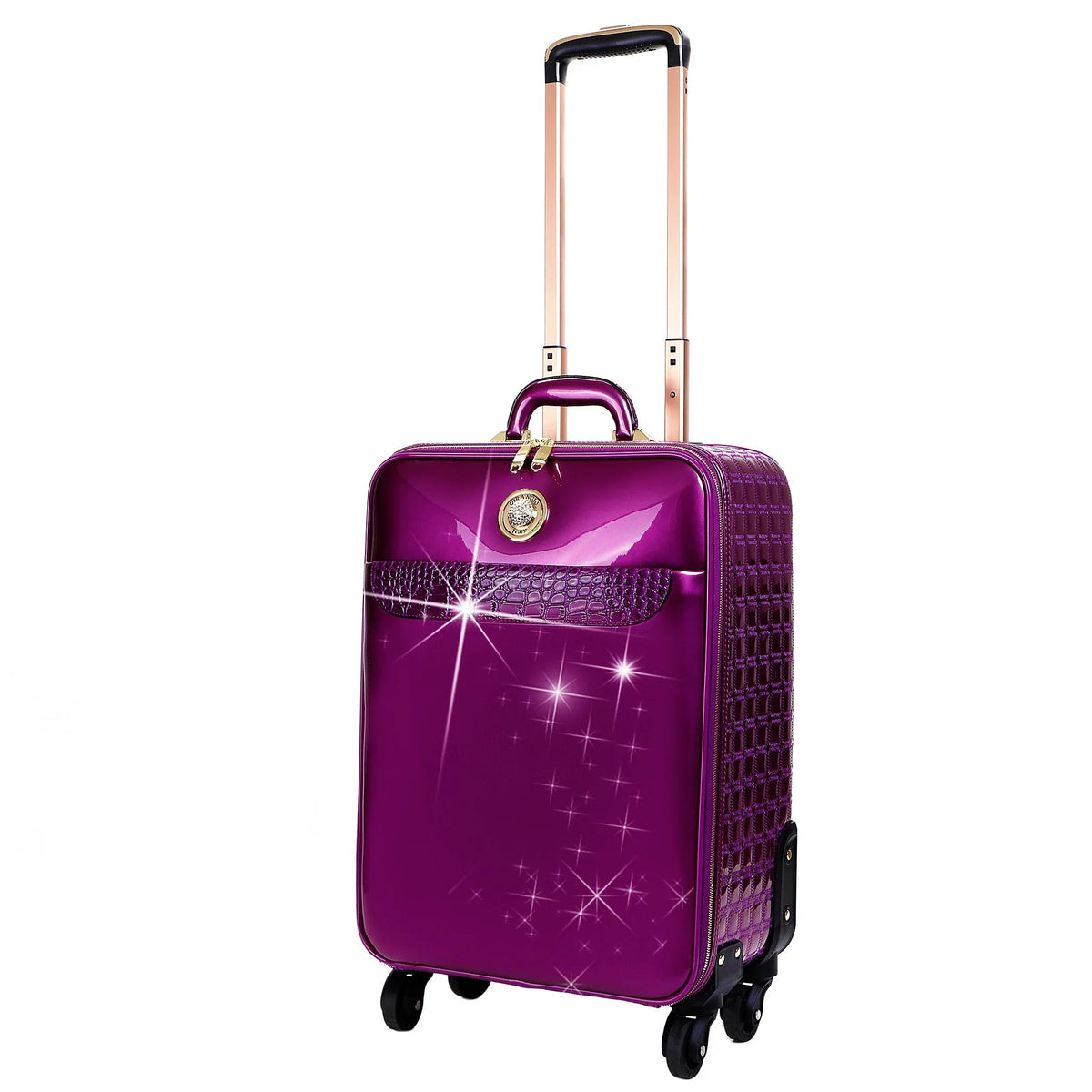 Womens Luggage Stunnin’ Spinner Wheels Bag with Set