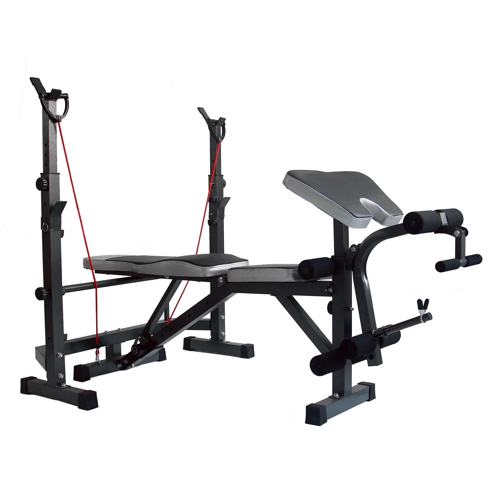 Preacher Workouts, Crunch Equipment Developer Handle Body Olympic Workouts Leg Bench, Home and with for for Bench Curl, Press At US Weight Champ Home Stock Workout