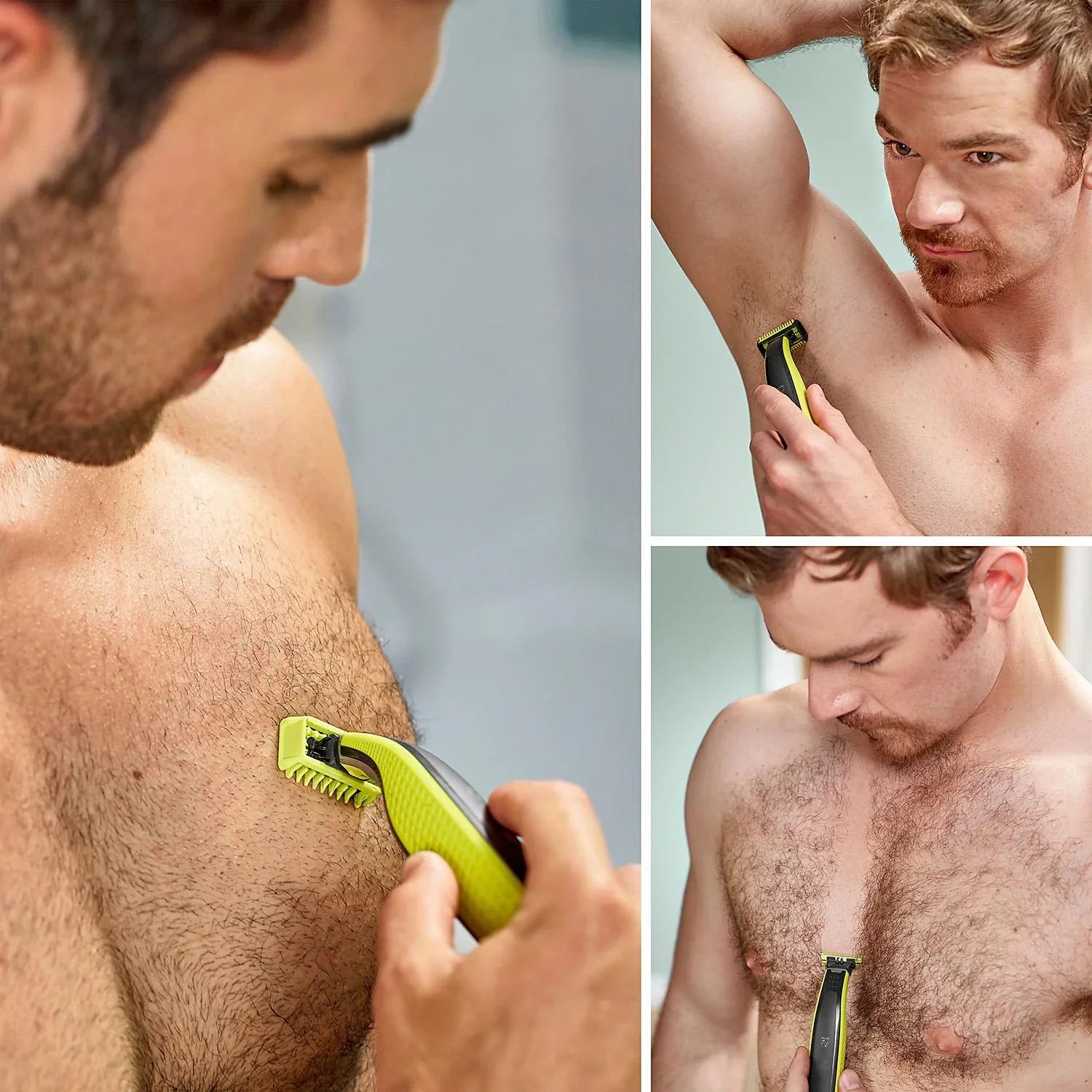 '+ Trimmer Norelco Face Electric and OneBlade Body Shaver