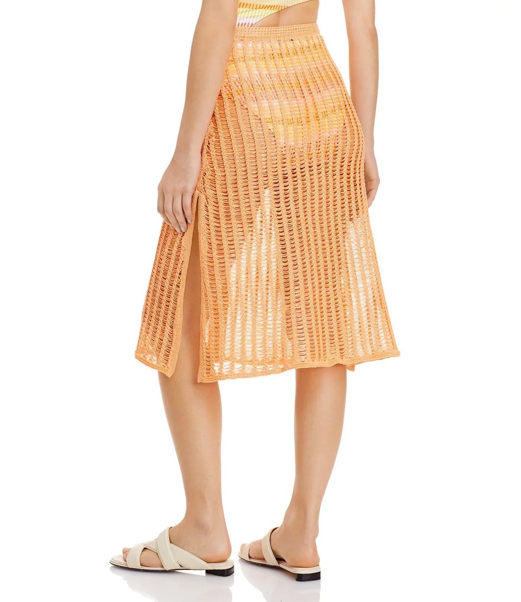 Solid & Skirt, Orange, X-Large Striped Up Orange, Cover Vivienne